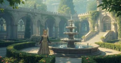 talk to eirawinn mabinogi in castle garden