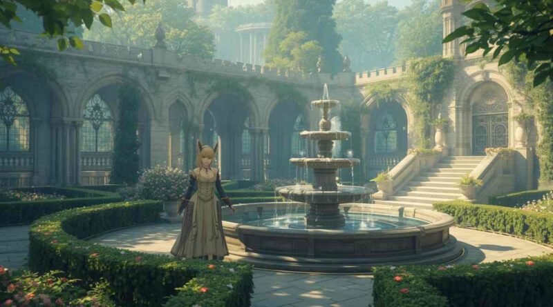 talk to eirawinn mabinogi in castle garden